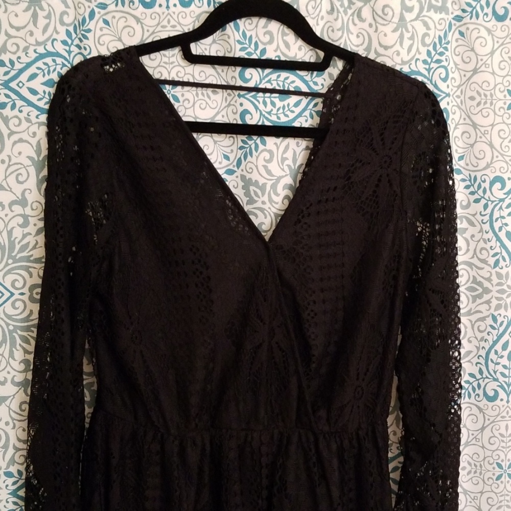 Long sleeve romper